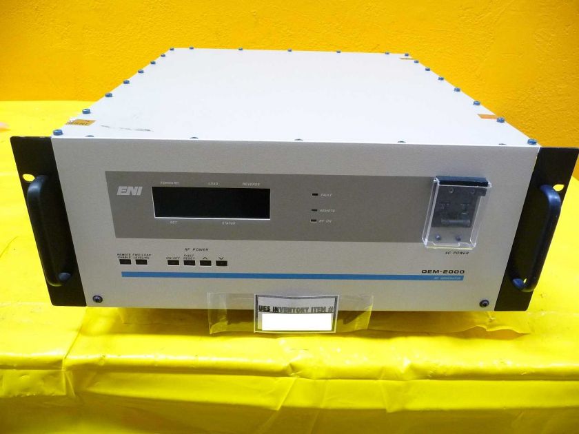 ENI OEM 2000 RF Generator 2000W 13.56MHz working  