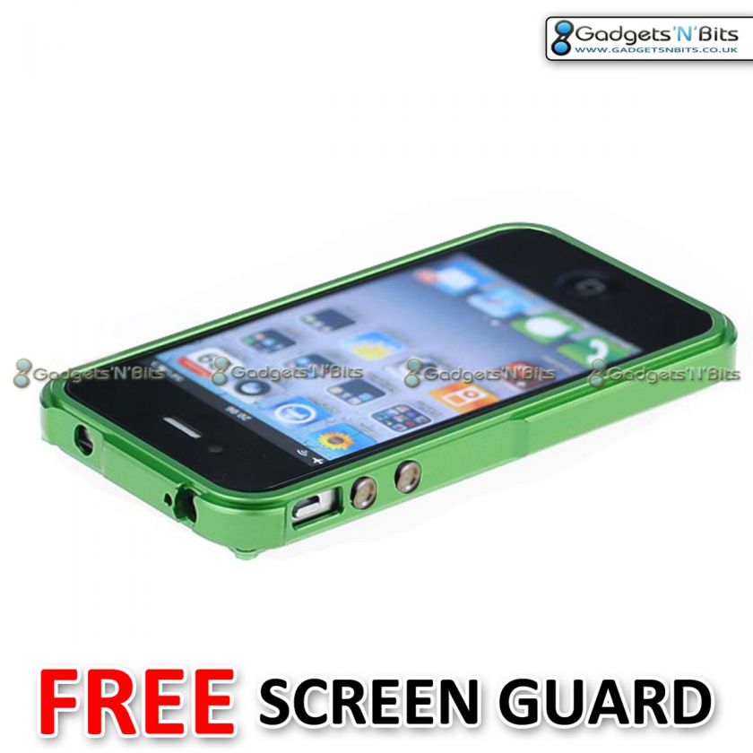   Aluminium BLADE Bumper Case Cover non Vapor Element for iPhone 4 4S