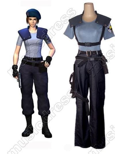 Resident Evil Jill Valentine cosplay costume  