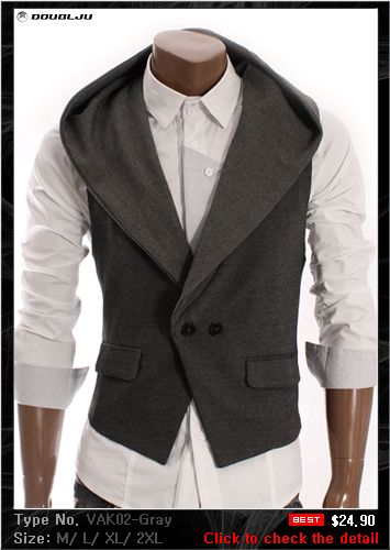 Doublju1 Mens BEST Casual Vests Collection  