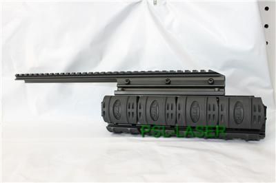   SAIGA 12 Picatinny Handguard Quad Rail System & UTG Rail Covers  