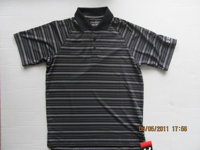 NWT UNDER ARMOUR LOOSEFIT GOLF SHIRT HEATGEAR S UPF 30  