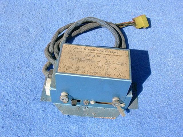 Seeburg LPC1 & LPC480 Service Switch Assembly # 307800  