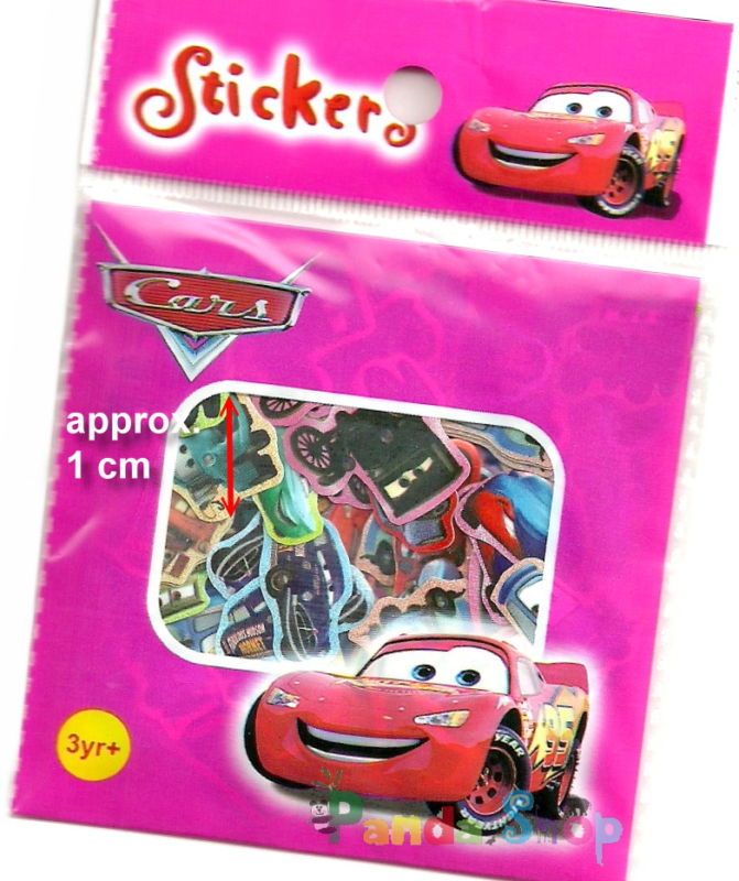 Cute Disney Pixar Car Decal Sticker 100 pcs Gift  