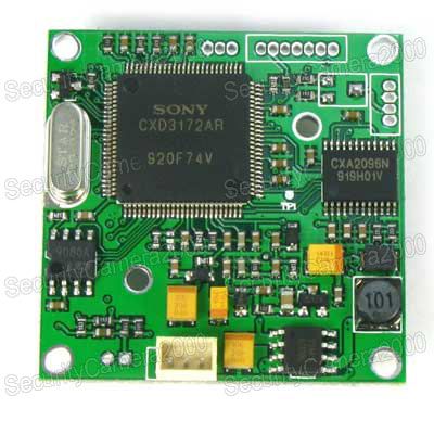 520TVL 1/3 SONY CCD PCB Board Security Camera 6mm Lens  