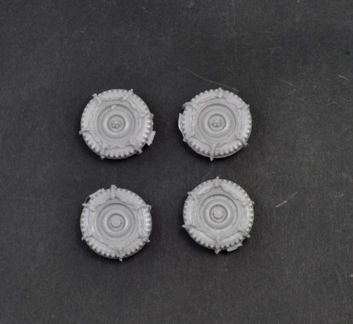 Resin kit 1/35 US willys jeep tyre chain  