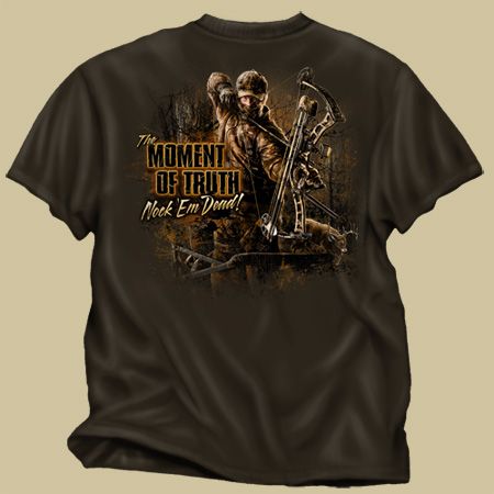 Buckwear T Shirt NEWThe moment of truth   Bow  