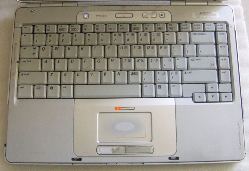 HP Presario V2414NR Laptop 512mb Mem   30gb HDD   1.6GHz CPU   WiFi 