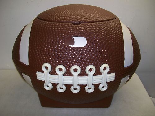 LITTLE TIKES FOOTBALL TOY BOX HAMPER TAILGATE COOLER  