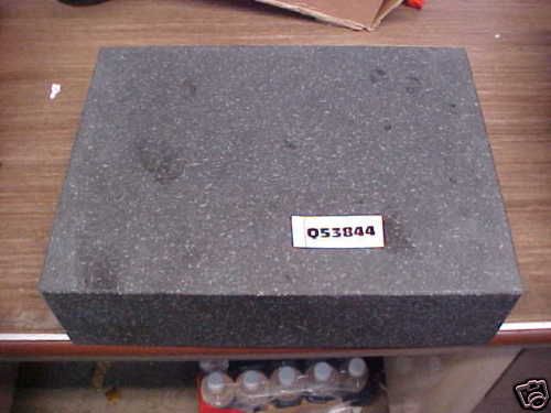 12 GRANITE SURFACE PLATE 0 LEDGE NEW TOOLING  