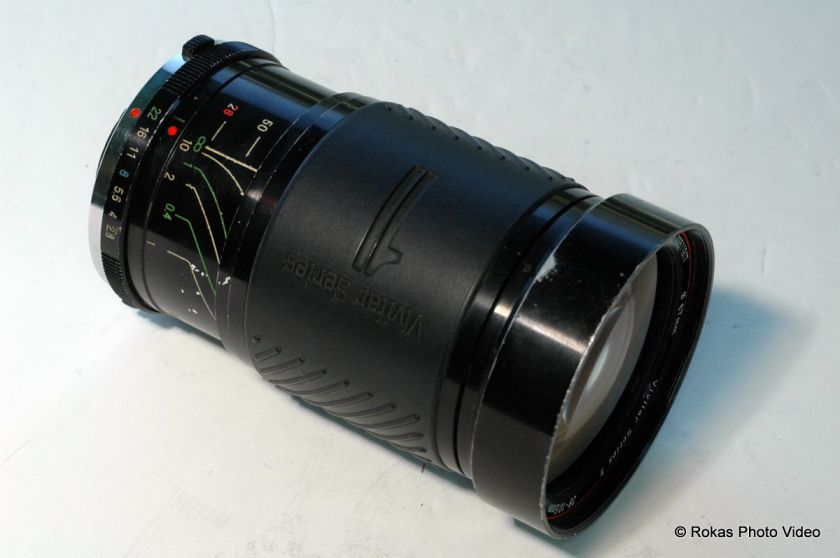 Used Olympus OM fit Vivitar Series 1 28 105mm f2.8 3.8 MVC lens