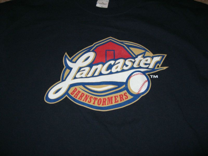 LANCASTER BARNSTORMERS MiLB BASEBALL MENS T SHIRT(XL)  