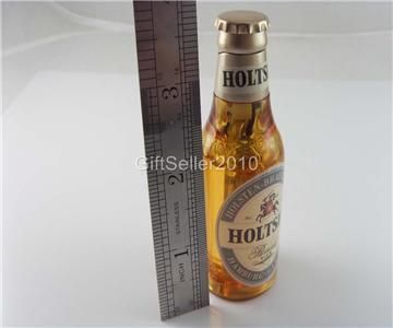 Novelty Unique Beer bottle shape refillable Lighter  