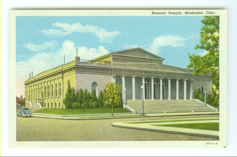 MASONIC TEMPLE MUSKOGEE, OKLA.  