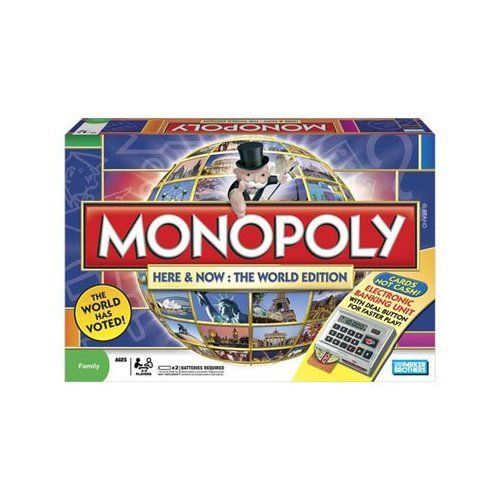 NEW Monopoly Here & Now World Edition  