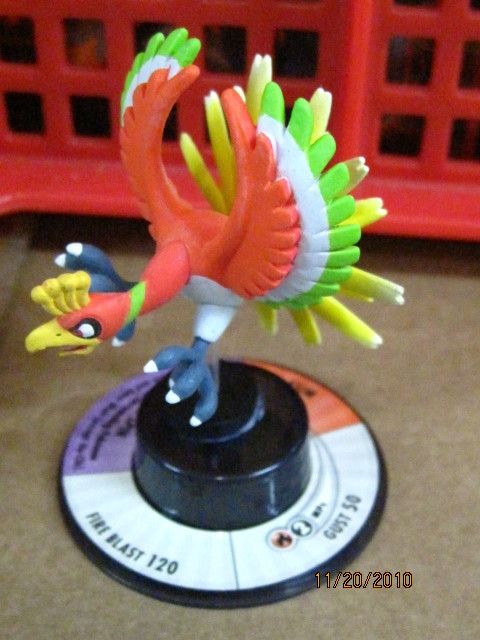 POKEMON TFG NEXT QUEST FIGURE   HO OH #4/42 EX RARE  