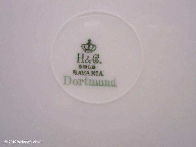 Vintage Selb Bavarian Dortmund Salad Plate Heinrich/H+C  