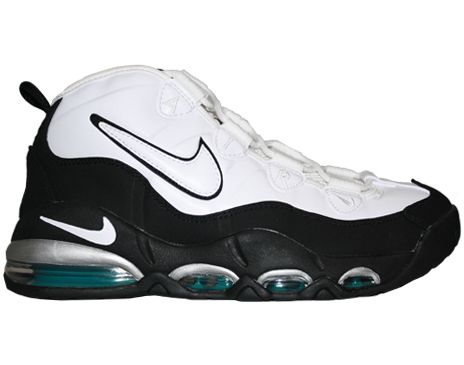 Nike Air Max Tempo White/Black Mystic Teal Mens Basketball Shoes 