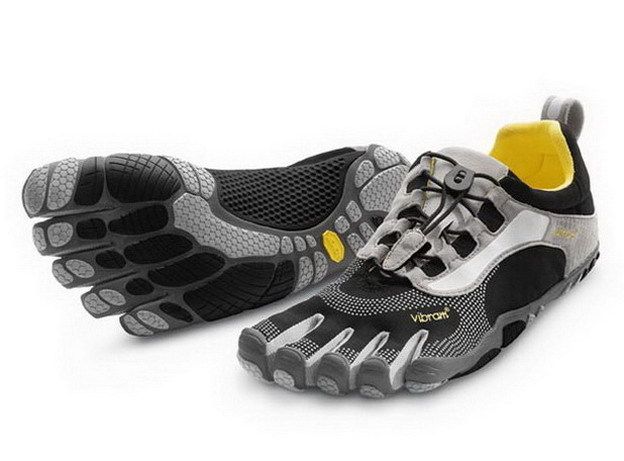 VIBRAM FIVE FINGER MENS BIKILA LS SHOES  BLACK/GREY  MULTIPLE SIZES 