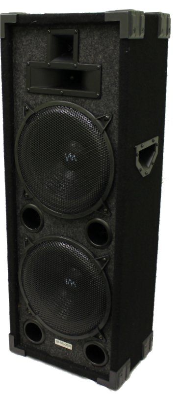   VM Audio VAS4210P 2200 Watt 4 Way Dual 10 DJ Loud Speakers System New