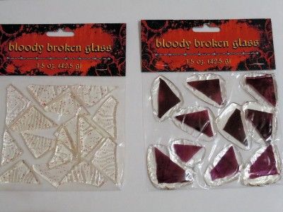 Halloween Bloody Broken Glass Gel Cling~Decoration/Prop  