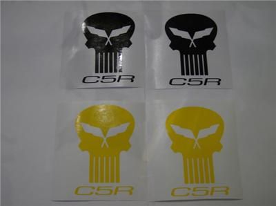 C5 CORVETTE C5R LEMANS RACING MASCOT (JAKE) DECAL SET  