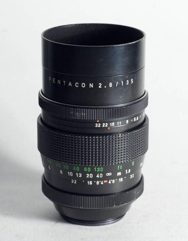 PENTACON 135mm f/2.8 15 BLADES BOKEH MONSTER M42  