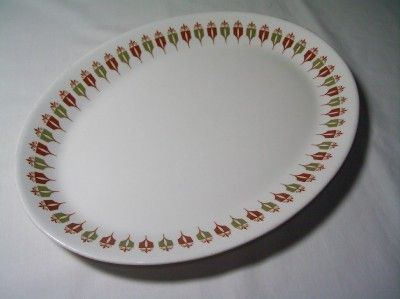 Vtg Syracuse China Restaurant Ware Oval Plate Syralite  