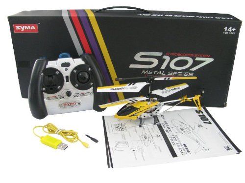 SYMA S107G Mini Gyro RC Helicopter 3ch Syma S107 G toy  