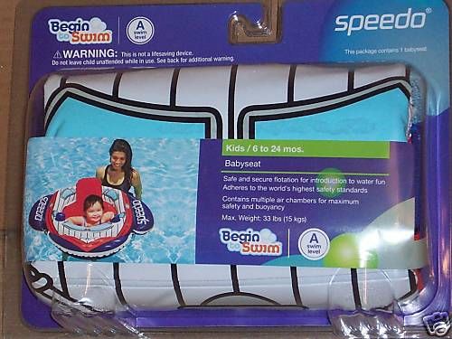 SPEEDO INFANT INFLATABLE BABYSEAT SWIMMING POOL FLOAT  