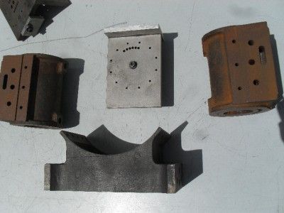   SCALE STEAM LOCOMOTIVE CYLINDER PARTS LOT LIVE STEAM ENGINE  