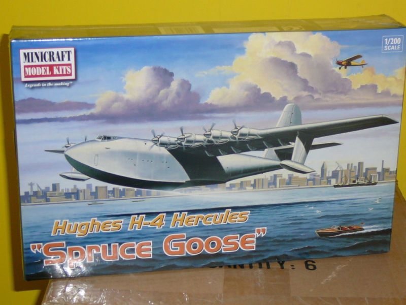 200 HUGHES H 4 HERCULES SPRUCE GOOSE  MINICRAFT 11657  