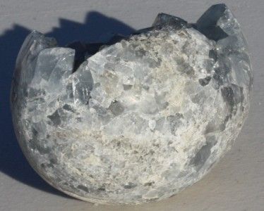 Gorgeous CELESTITE Polished Egg Optical Blue Celestine  