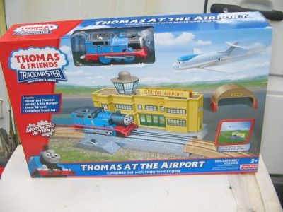 THOMAS & JEREMY AT SODOR AIRPORT TRACKMASTER NIB  