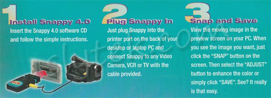 Snappy 4.0 Deluxe Internet Video Snapshot / Adobe Photo  