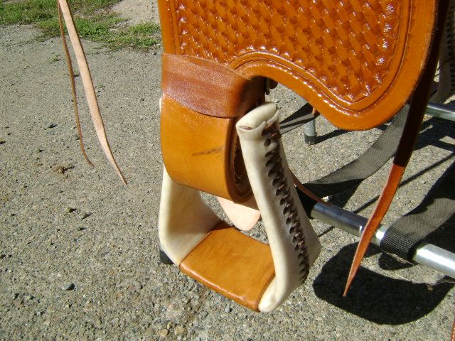 HEAVY DUTY 16 SMM SADDLE CO WESTERN ROPER ROPING COWBOY RANCH TRAIL 