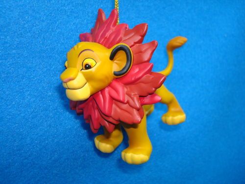 XMAS MAGIC DISNEY ORNAMENT   SIMBA GROLIER  