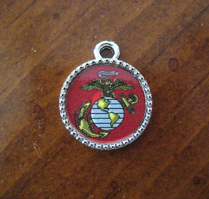 USMC United States Marine Corps CHARM military Marines bracelet 