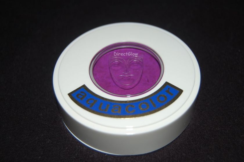 Kryolan UV Dayglow AquaColor Eyeshadow Make Up  Violet  722301710401 