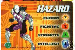 HAZARD 1996 DC Comics card Character card Superman  