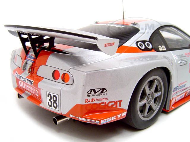 Brand new 118 scale diecast 2003 Toyota Supra JGTC #38 by AUTOart.