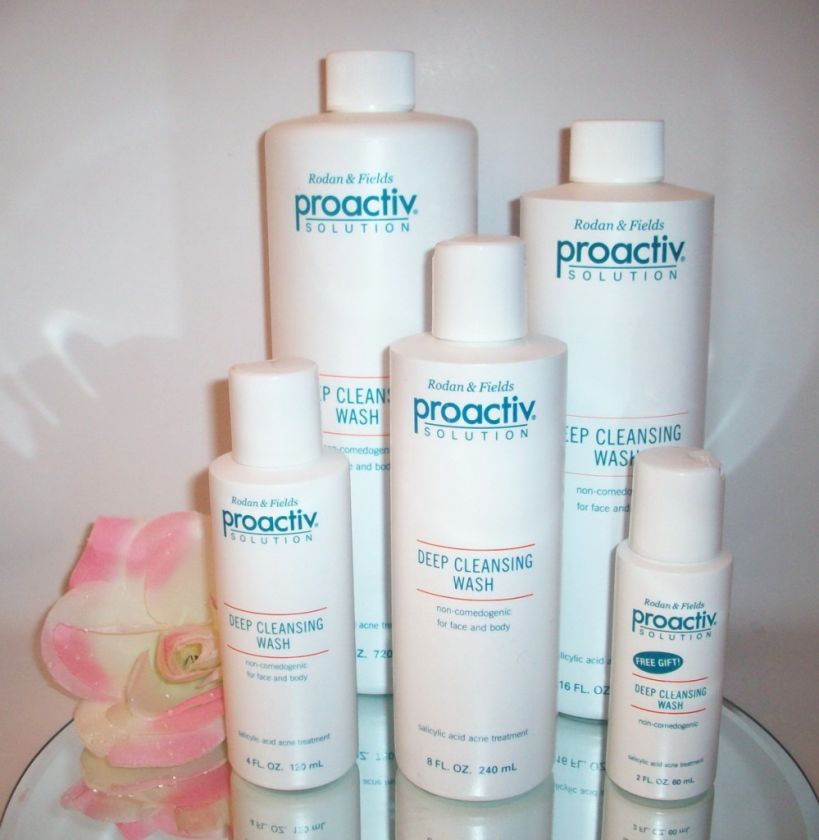 Proactiv Deep Cleansing Wash Facial Cleanser CHOOSE ONE Face Body Acne 