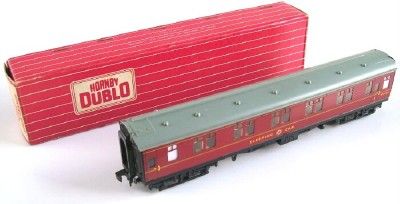 HORNBY DUBLO No. 4078 BR COMPOSITE SLEEPING CAR, 1960s, MIB  