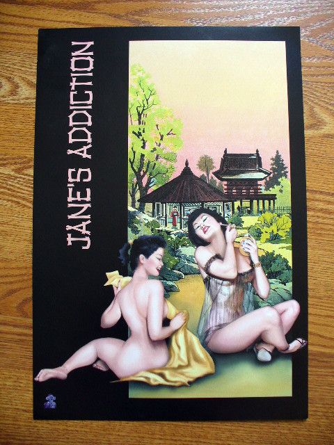 JANES ADDICTION Promo poster 13x19  