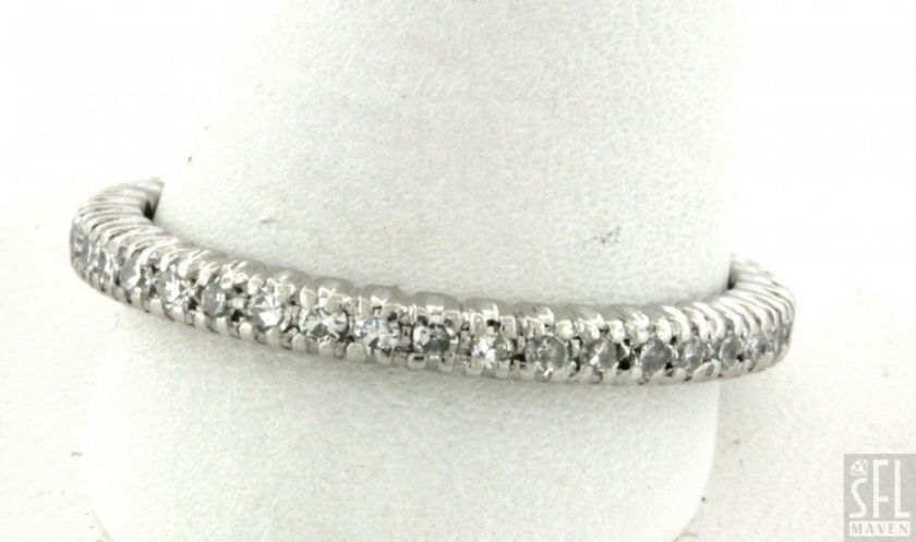   FANCY .80CT VS2 SI1/G DIAMOND ETERNITY BAND RING SIZE 7.25  