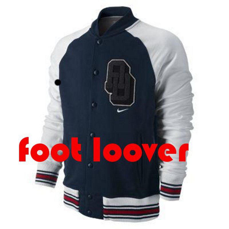 NIKE FELPA SQUAD LETTERMAN JACKET CON BOTTONI STILE COLLEGE M