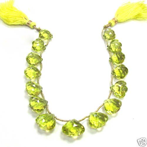 Strand of Lemon Topaz (Necklace)  