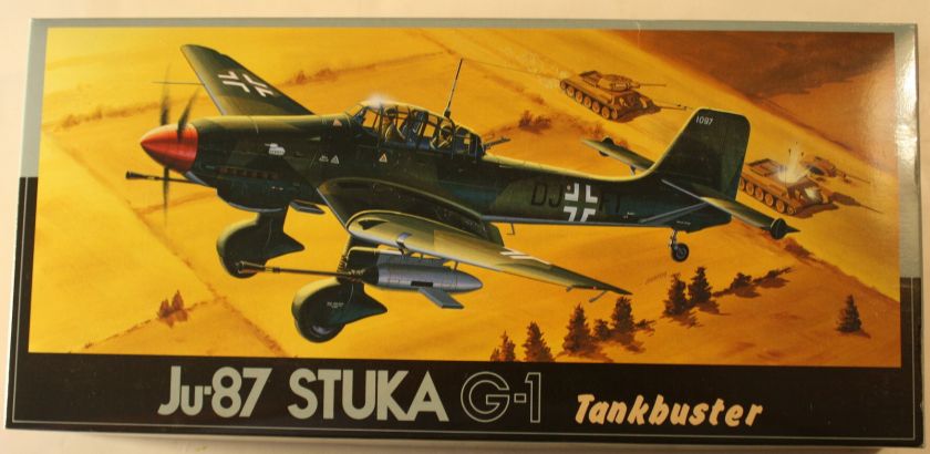 Germany Junkers Ju 87G 1 Stuka, 1/72 Airplane Model Kit  