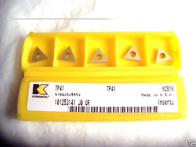 New 10 Pcs   TP41 KC810 Boring Bar Inserts Kennametal  