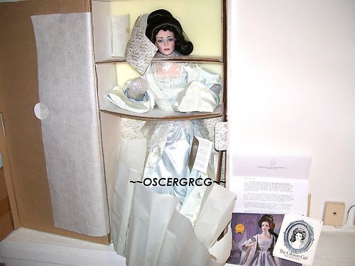 FRANKLIN MINT HEIRLOOM THE GIBSON GIRL BOUDOIR DOLL PORCELAIN COA 12 